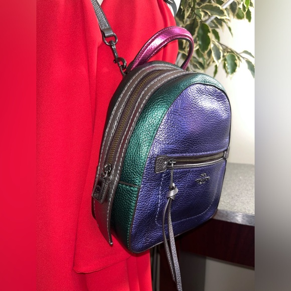 Coach F49122 Andi Backpack In Colorblock NWT - Picture 12 of 16